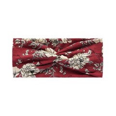 Vintage Cross Turban Hair Band Bohemian Print Bandana Headband Hair Accessories