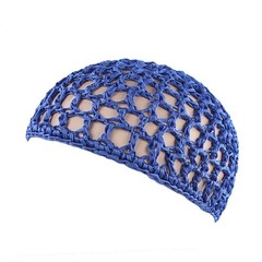 Women Girls Mesh Hair Net Crochet Cap Snood Sleeping Nightcap Cover Turban Hats
