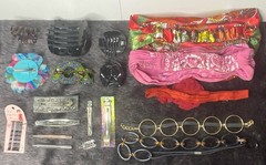 LOT Of Hair Clips, Pins, And Bands