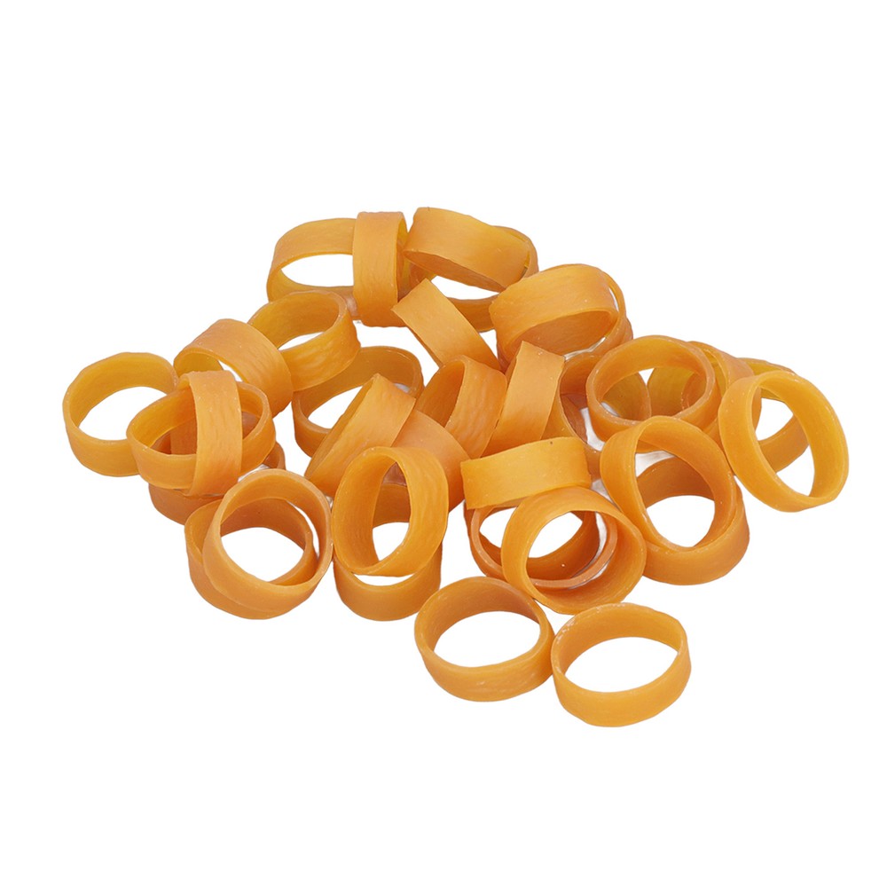 120Pcs Rubber Bands Soft Strong Elastic Rubber Bands 10mm Wide 80mm Perimeter