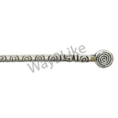 Women Metal Hair Pins Floral Design Handmade Juda Chopsticks Bun Accessory