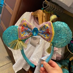 Disney Parks Mickey Magical Bow Belle Anna Minnie Mouse Ears Bow Headband Party