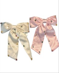 Pink Satin And White Stylish