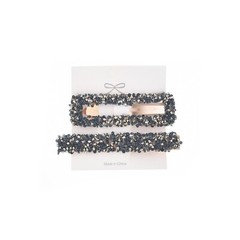 2 SET Hair Clip Pin Girls Women’s Barrette Dust Stick Accessories