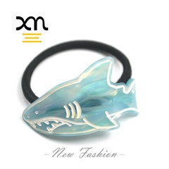 Shark ponytail holder – cute – good quality – environmentally-friendly material