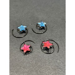 Butterfly Claw Clip Rhinestone Bobby Pins and Star Spiral Hair Pin Accessory Set
