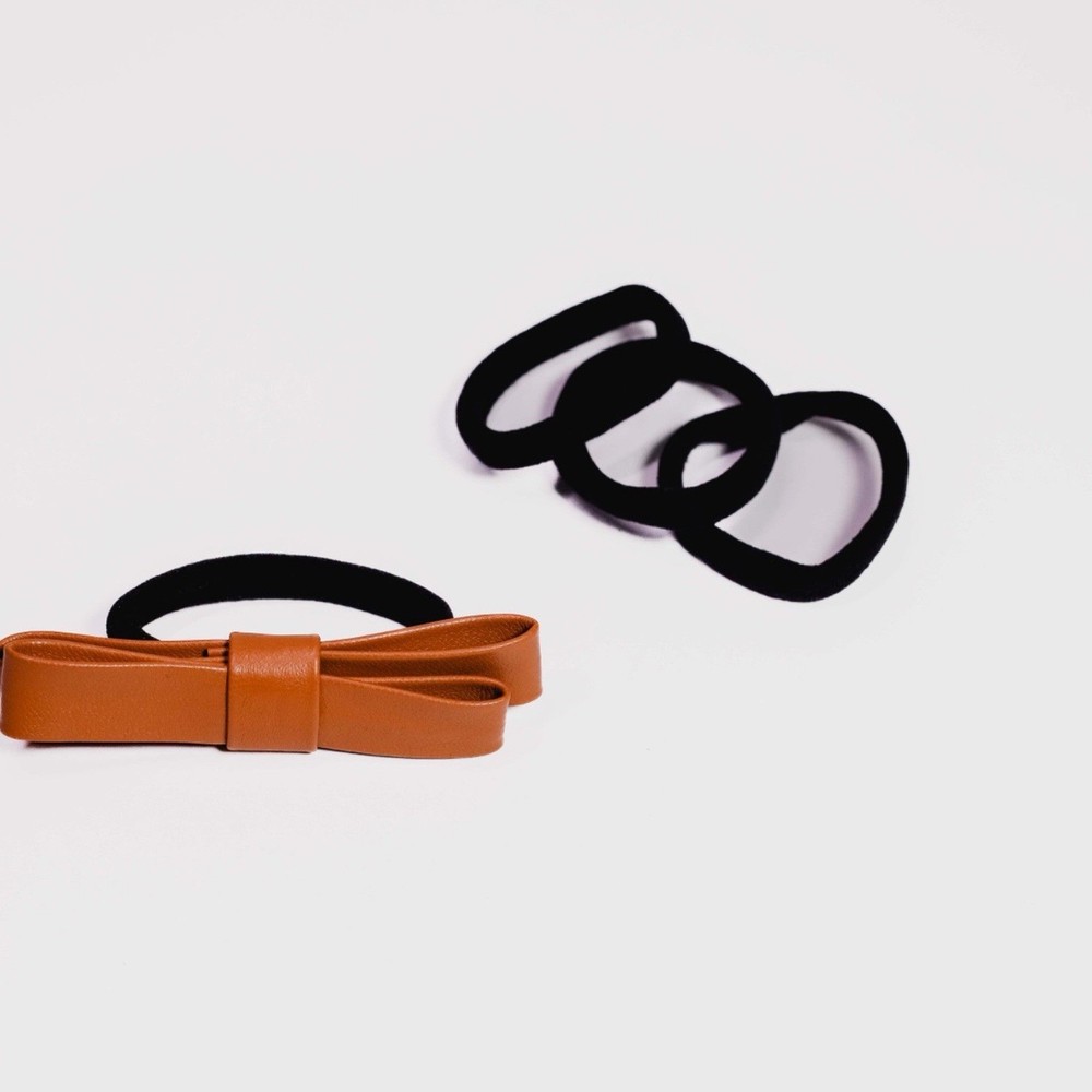 Elegance Wrap Light Brown Hair Tie