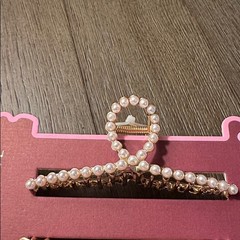 Sunday State Gold and Pearl Hair Clips