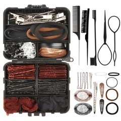 163Pcs Dance Hair Accessories Kit, Hair Nets for Buns,Bobby Pins for Women Gi…