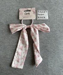 Goody x LoveShackFancy Ruffle Bow Hair Clip – Rosa Beaux – LSF New – Ships Quick