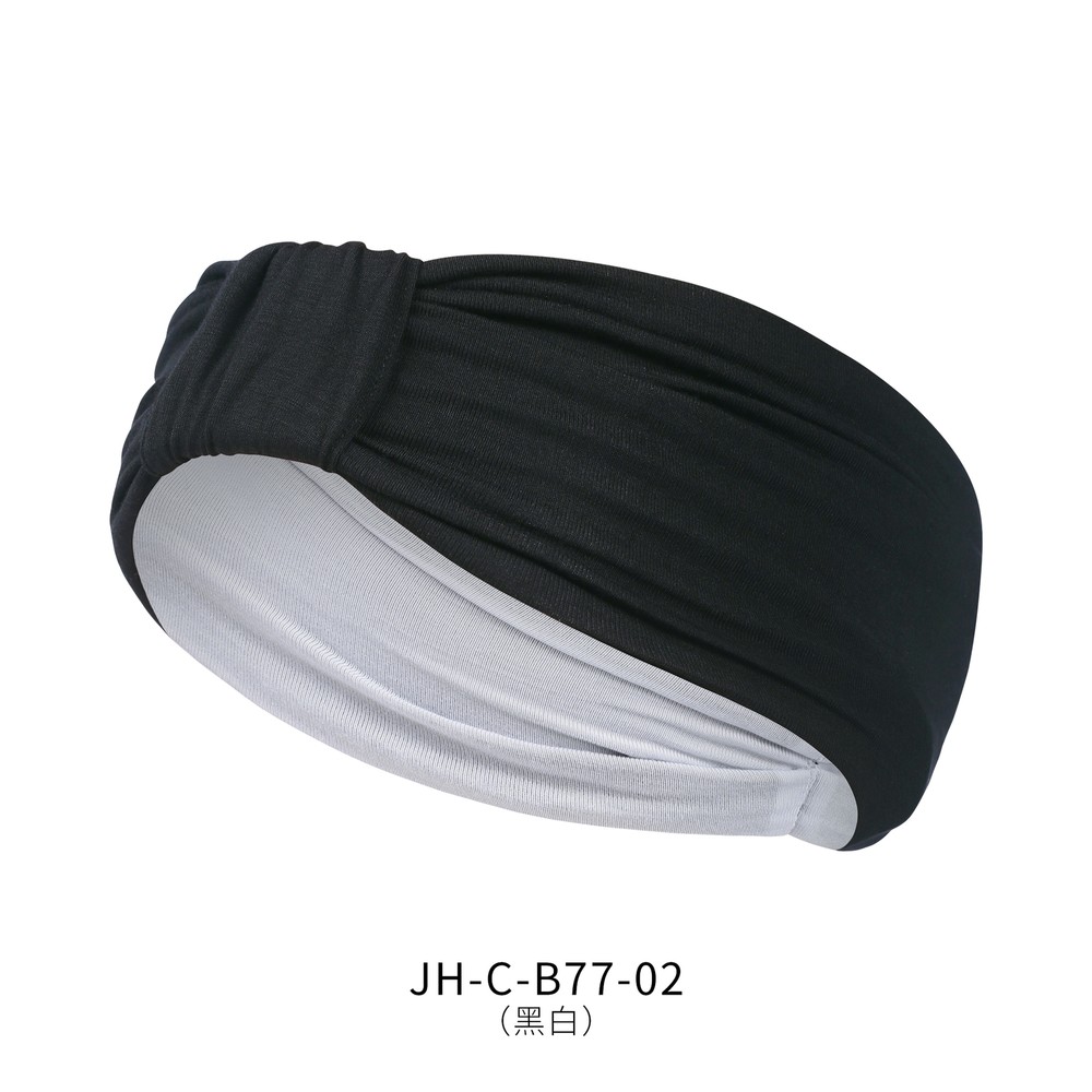 Men Women Sweatband Head Band Elastic Absorbing Headband Sports Fitness Headwear