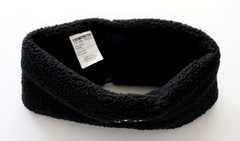 Nike High Pile Fleece Headband Youth OSFM Black/White