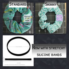 Ghostbusters Scrunchies | Handmade in the USA | Long Lasting Silicone Elastic
