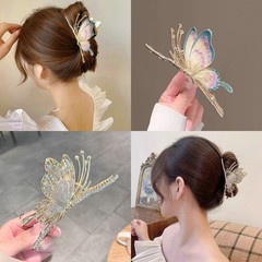 6 Pcs Hair Claw Clips for Women, Large Strong 6 Count (Pack of 1), A-Clips