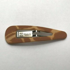 Hair Snap Clip Slide On Unique Colorful Patterns Prints Textures Made in France