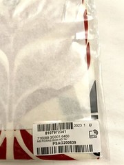 NWT GUCCI / Adidas X GUCCI GG Trefoil Print Silk Headband Hair Scarf