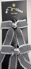 Kids Hair Clips and Claw Clip Bundle New Black,White bow, Clear, Brown and Black