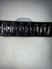 2 Count Inspired Hair Claws In Black/Gray & Dark Brown/Light Brown