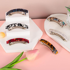 6 Pcs Acrylic Large French Hair Barrettes Clips for Women Thick Hair Long Hair