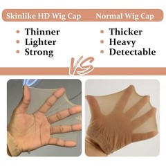 Invisible and Sheer Breathable Stretchy Stocking Caps for Lace Front Bald Cap