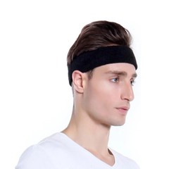 3pack Sports Headband Yoga Gym Sweatband Women Men Hair Bands Head Sweat Band