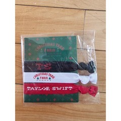 Taylor Swift Christmas Tree Farm Hair Ties Set 3 Pack Holiday CTF Official Merch