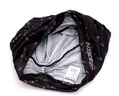 Nike Head Wrap Adult Women’s Printed Black/Active Pink/White
