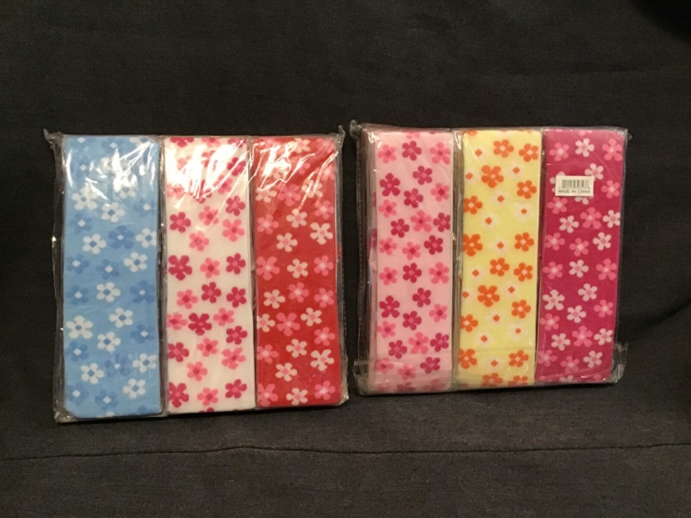 Head Hair Band NIP of 12 Assorted Colors and Patterns Flowers 🌺 🌸