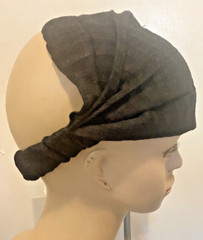 HEADBAND Burgundy Multicolor Guatemala Hand Made Cotton Head Band Colorful #HH