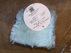 NWT Sew Sweet Minky Design Blue Makeup Spa Washing Face Headband
