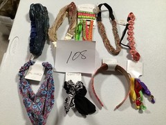 WOMENS/GIRLS LOT #108 HAIR ACCESSORIES HEAD BANDS WITH EMBELISHMENTS