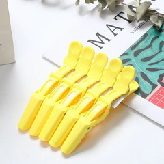 5PCS Alligator Hair Clips – Double-Hinged Plastic Sectioning Clamps for Salon