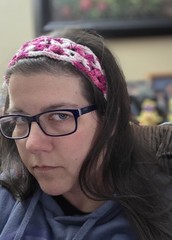 handmade crochet knit headband