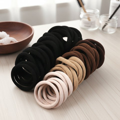 Men Women Hair Ties Soft Seamless Hair Bands Fr Thick Thin Hair Ponytail Holders