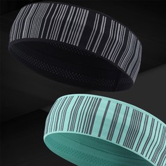 1/2 PCS Women Workout Headband Yoga Sports Head Wrap Hair Band Elastic Sweatband