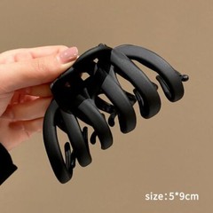 Korean Coffee Hair Claws – Large Claw Clips Plastic Hairpins Women Headdress 1PC