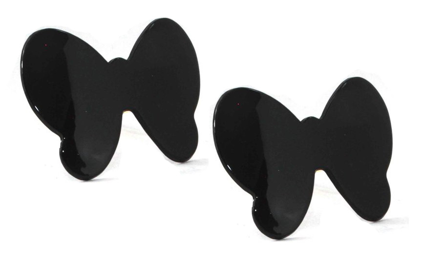 SET OF 2 NEW French No-Slip Girls Hair Barrettes 2 Inch Butterfly Baby Clips C41