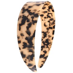 Tortoise Shell Headband for Women, Wide Leopard Thick Plastic Hair Band with …