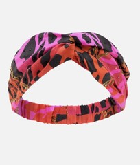 NWT $89 CAMILLA “ALWAYS CHANGE YOUR SPOTS” HOT PINK SILK TWIST BOHO HEADBAND