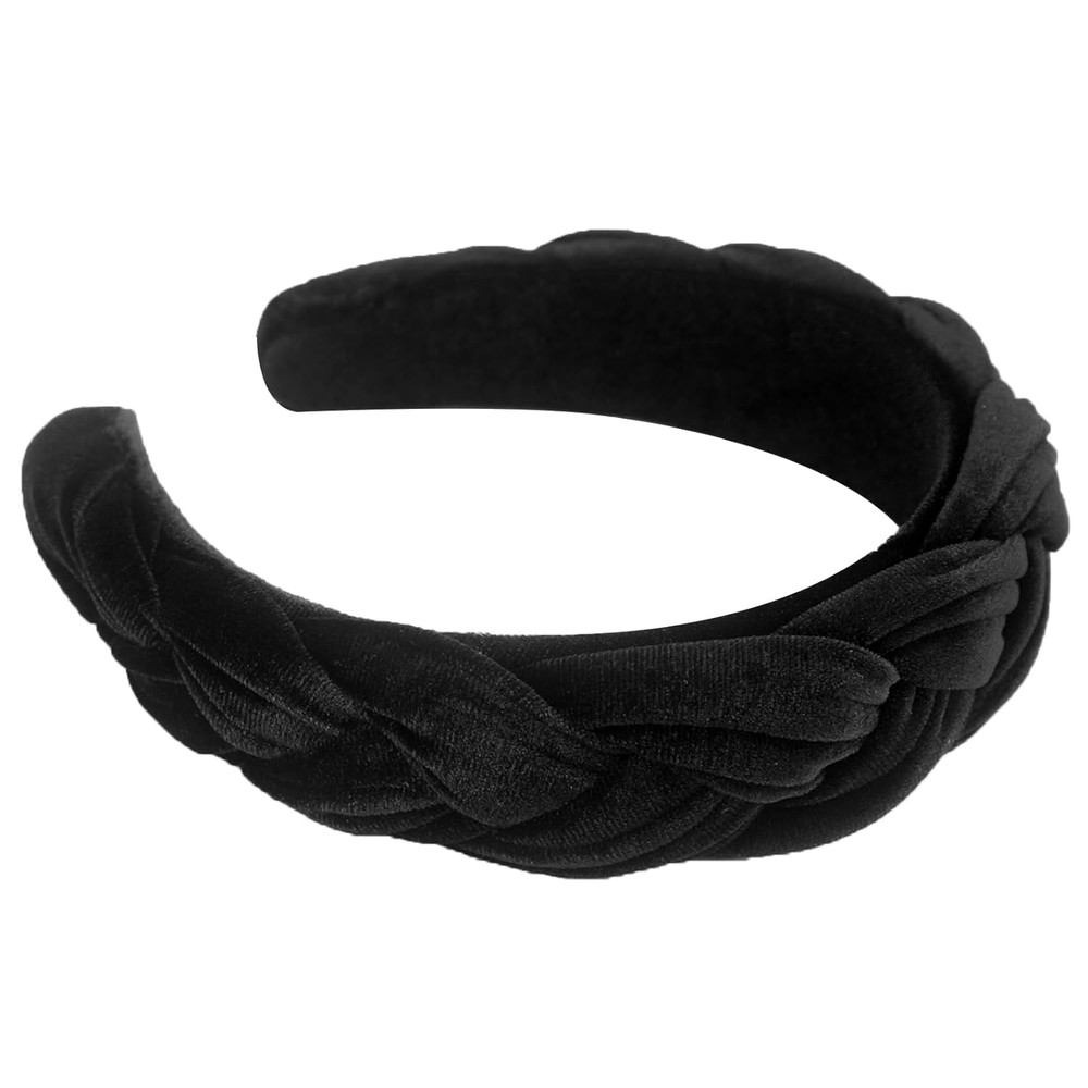 Velvet Braided Headband Women Hair Hoop Elastic Hair Bands Fashion Headbands for