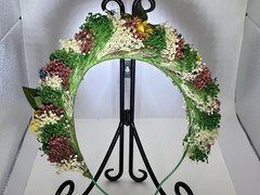 Handmade Headdress, Renaissance Faire, Real Dried Flowers, Beautiful
