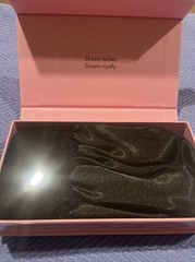 TIARA Night Cap Bonnet Silky Lightweight Breathable Black Sleeping Cap NEW