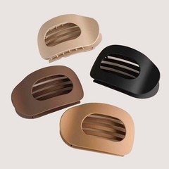 4Pcs Flat Hair Clips Matte Alligator Large Hair Claw Clips Thick Thin Hair Stron