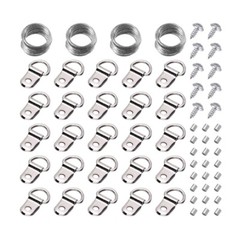 Flexible Wire Rope Reliable Metal Wire Rope Set 124pcs/set for Hanging Photos