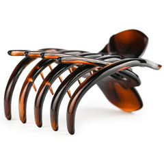 Parcelona French Octopus Hair Claw 3.25″ Tortoise Shell Cellulose Acetate Jaw
