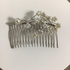 Vintage Hair Accessories Mixed Lot of 7 Metal / Plastic Barrette Hair Clip