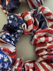 Patriotic Scrunchie