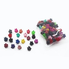 100 Piece Mini Hair Clips for Girls,Cute Candy Colors Flower Hair Pins for To…