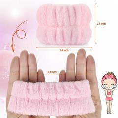 2pcs Wrist Bands for Washing Face Wash Wristbands Wrist Towels Arm Bands for