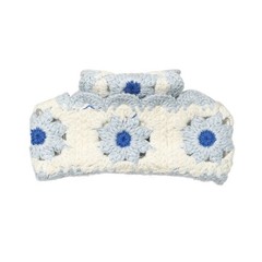 Light weight Fabric Knitted Hair Clip Comfortable Wear Knitting Hair Claw